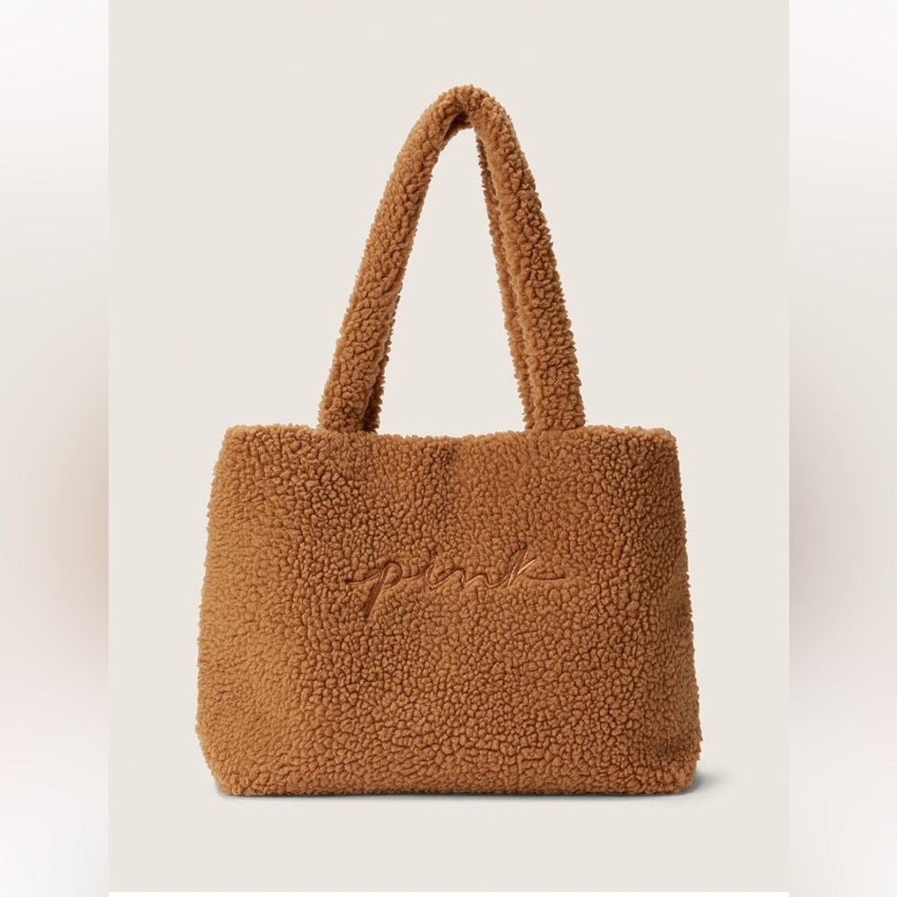 Plush Sherpa Tote Bag